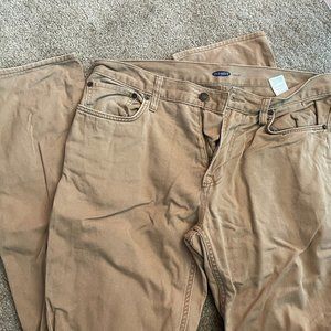 Old Navy Tan Jeans 32x34